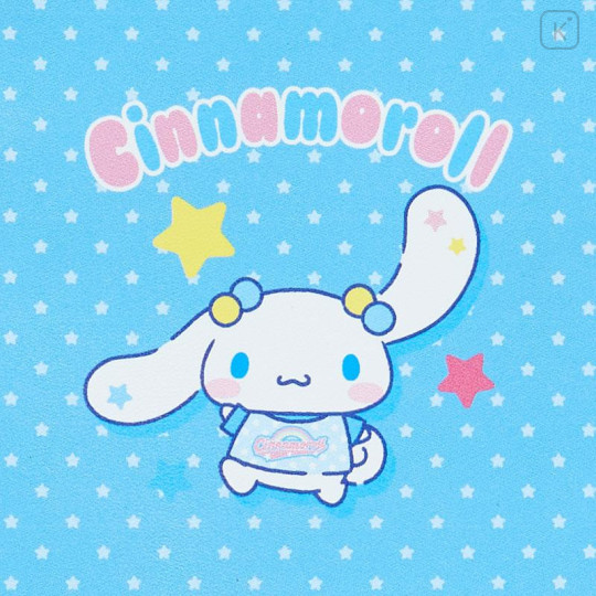 Japan Sanrio Original Mini Pouch - Cinnamoroll / Nostalgic Profile Book - 4