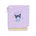 Japan Sanrio Original Mini Pouch - Kuromi / Nostalgic Profile Book - 2