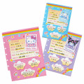 Japan Sanrio Original Clear File Set - Nostalgic Profile Book - 2