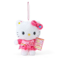 Japan Sanrio Original Mascot Holder - Hello Kitty / Nostalgic Profile Book