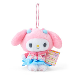 Japan Sanrio Original Mascot Holder - My Melody / Nostalgic Profile Book