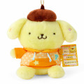 Japan Sanrio Original Mascot Holder - Pompompurin / Nostalgic Profile Book - 2