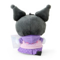 Japan Sanrio Original Mascot Holder - Kuromi / Nostalgic Profile Book - 3