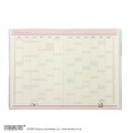 Japan Peanuts A5 Planner Monthly Schedule Book - 2025 / Snoopy White - 3