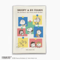 Japan Peanuts A5 Planner Monthly Schedule Book - 2025 : Snoopy & Kids - 1