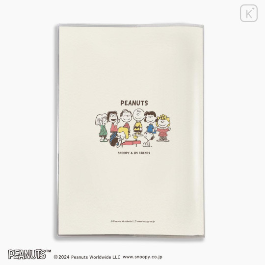 Japan Peanuts A5 Planner Monthly Schedule Book - 2025 : Snoopy & Kids - 2