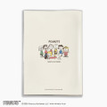 Japan Peanuts A5 Planner Monthly Schedule Book - 2025 : Snoopy & Kids - 2