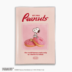 Japan Peanuts A5 Planner Monthly Schedule Book - 2025 / Snoopy & Donut Pink