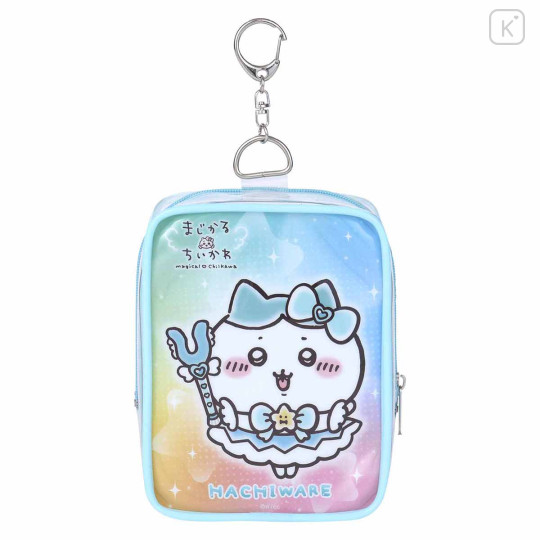 Japan Chiikawa Clear Pouch - Hachiware / Super Magical Chiikawa Power Up - 1