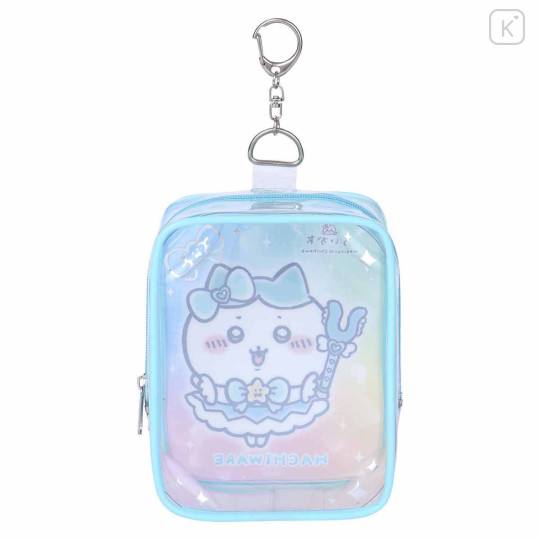 Japan Chiikawa Clear Pouch - Hachiware / Super Magical Chiikawa Power Up - 2