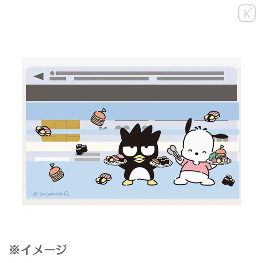 Japan Sanrio Card Case Set - Badtz-maru & Pochacco - 6