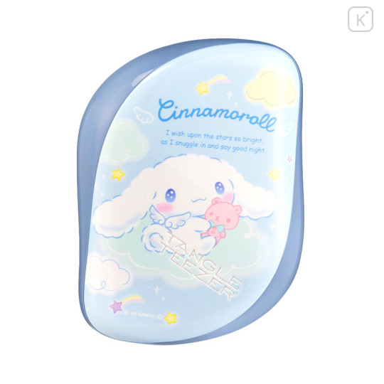 Japan Sanrio Tangle Teezer Hair Care Brush Compact Styler - Cinnamoroll / Dreamy Sky - 2