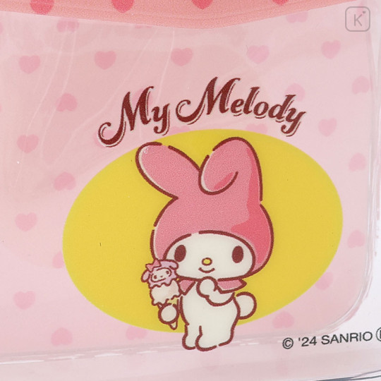 Japan Sanrio Square Mini Pouch - My Melody / Vintage Retro - 3