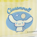 Japan Sanrio Square Mini Pouch - Cinnamoroll / Vintage Retro - 3