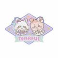 Japan Chiikawa Vinyl Sticker - Furuhonya Kani-chan & Momonga / Super Magical Chiikawa Tearful - 1