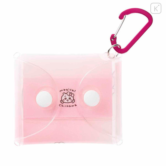 Japan Chiikawa Clear Pouch with Carabiner - Chiikawa / Super Magical Chiikawa - 2