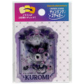 Japan Sanrio Lenticular Sticker - Kuromi / Lady - 3