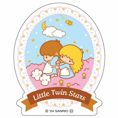 Japan Sanrio Lenticular Sticker - Little Twin Stars