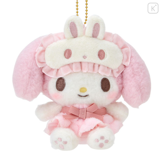 Japan Sanrio Mascot Holder - My Melody : Good Friend Pajamas - 2