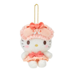 Japan Sanrio Mascot Holder - Hello Kitty / Good Friend Pajamas