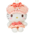 Japan Sanrio Mascot Holder - Hello Kitty / Good Friend Pajamas - 2