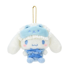 Japan Sanrio Mascot Holder - Cinnamoroll : Good Friend Pajamas
