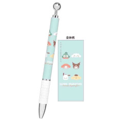 Japan Sanrio Mechanical Pencil - Characters / Face Light Blue Green