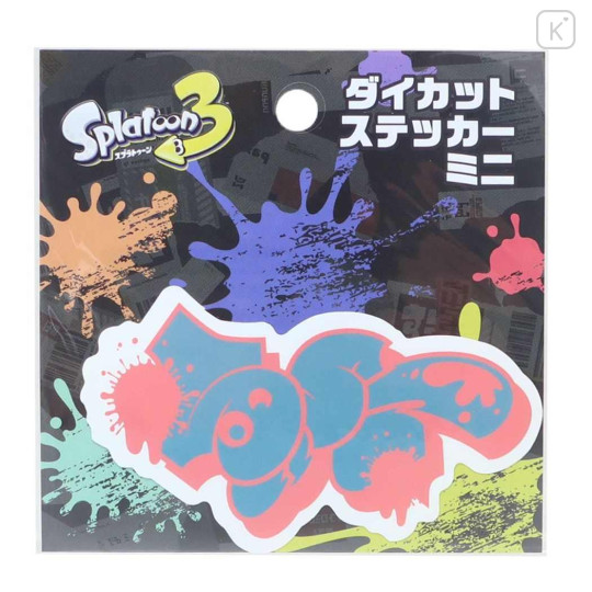 Japan Splatoon Vinyl Sticker - Splatoon3 / C - 1