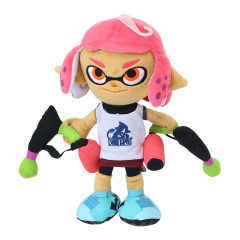 Japan Splatoon Plush Toy (S) - Players of Splatoon2 Lnkling Neon Pink Girl