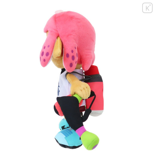 Japan Splatoon Plush Toy (S) - Players of Splatoon2 Lnkling Neon Pink Girl - 3