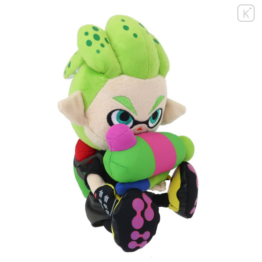 Japan Splatoon Plush Toy (S) - Players of Splatoon2 Lnkling Neon Green Boy - 2