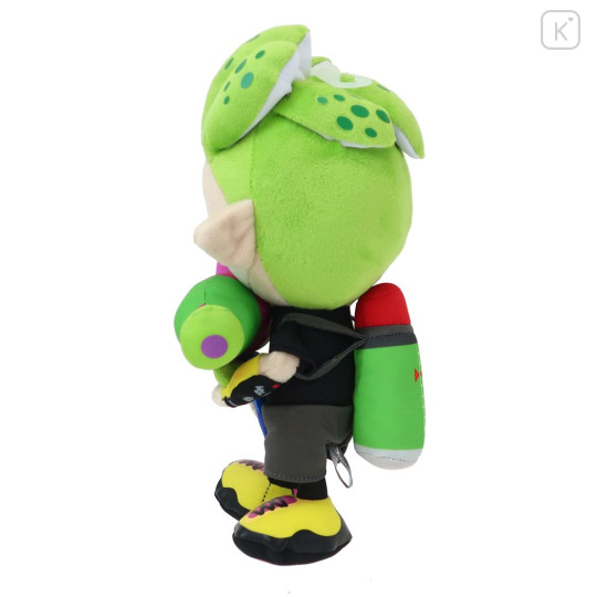 Japan Splatoon Plush Toy (S) - Players of Splatoon2 Lnkling Neon Green Boy - 3