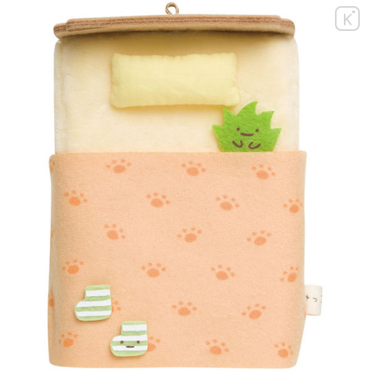 Japan San-X Tenori Plush Bed - Sumikko Gurashi / Neko & Zassou - 1