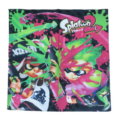 Japan Splatoon Handkerchief - Splatoon2 / Agent Girl & Boy