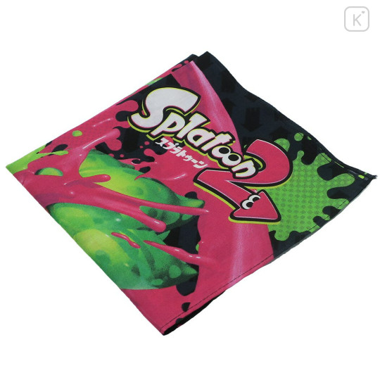 Japan Splatoon Handkerchief - Splatoon2 / Agent Girl & Boy - 2