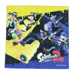 Japan Splatoon Handkerchief - Splatoon2 / Yellow vs Purple