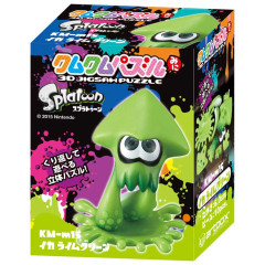 Japan Splatoon 3D Jigsaw Puzzle - Kum Kum Puzzle / Squid Lime Green