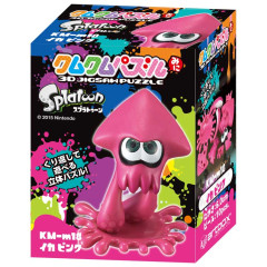 Japan Splatoon 3D Jigsaw Puzzle - Kum Kum Puzzle / Squid Pink