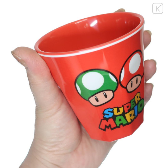 Japan Mario Melamine Tumbler - Mushroom / Super Mario Brothers - 2