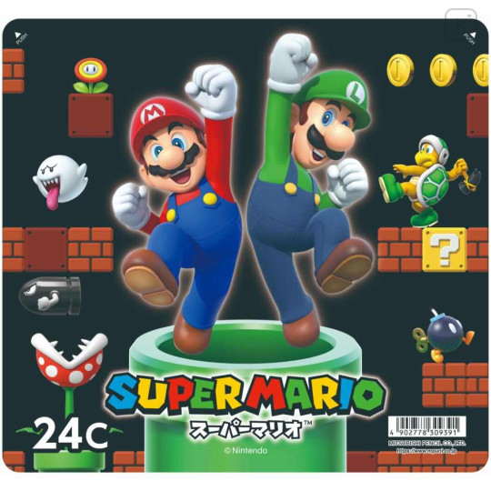 Japan Mario 24 Colored Pencil Set - Super Mario Brothers - 1