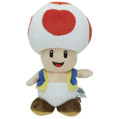 Japan Mario Plush Toy (S) - Red Mushroom / Super Mario Brothers