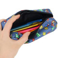 Japan Mario Pen Pouch Pencil Case - Navy Super Mario Brothers - 3