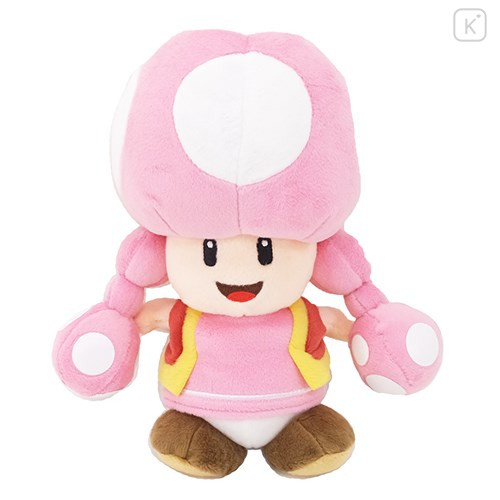 Japan Mario Plush Toy (S) - Pink Mushroom / Super Mario Brothers - 1