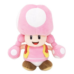 Japan Mario Plush Toy (S) - Pink Mushroom / Super Mario Brothers