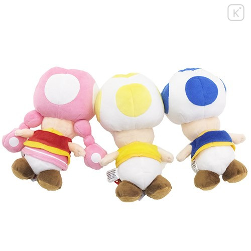 Japan Mario Plush Toy (S) - Pink Mushroom / Super Mario Brothers - 2