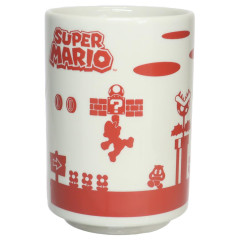 Japan Mario Japanese Tea Cup - Silhouette Red / Super Mario Brothers