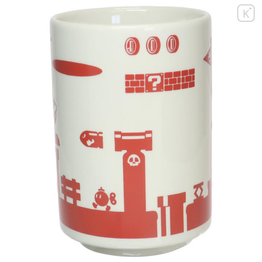 Japan Mario Japanese Tea Cup - Silhouette Red / Super Mario Brothers - 2