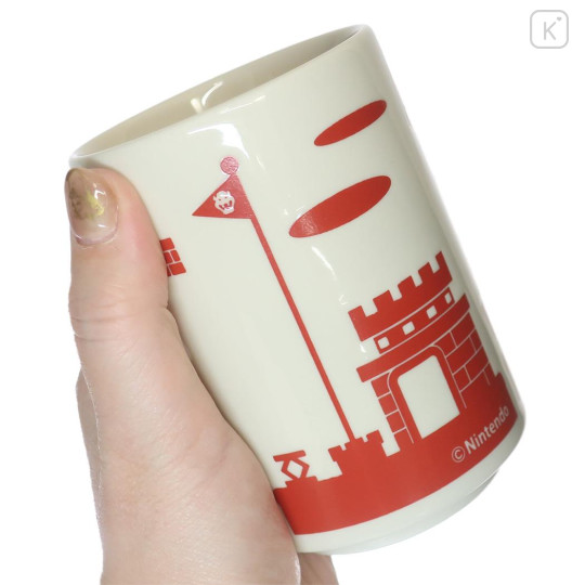 Japan Mario Japanese Tea Cup - Silhouette Red / Super Mario Brothers - 3