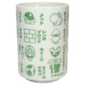 Japan Mario Japanese Tea Cup - Icon Name Green / Super Mario Brothers - 2