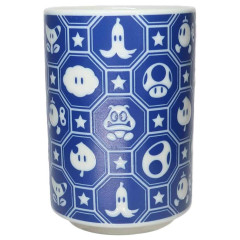 Japan Mario Japanese Tea Cup - Icon Blue / Super Mario Brothers